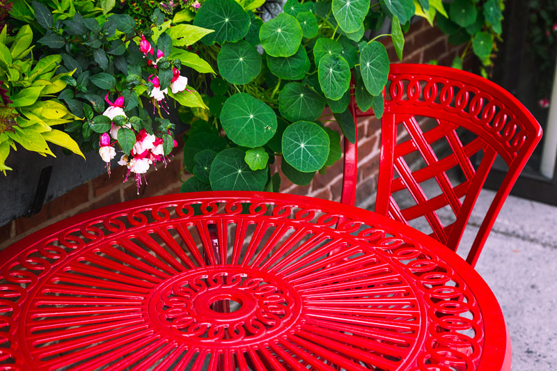 Le thermolaquage, la solution idéale por repeindre votre mobilier de jardin en Lorraine